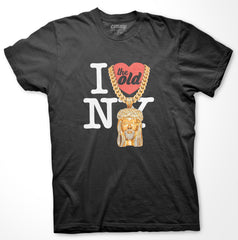 I Love the old NY Tee (Jesus Piece)